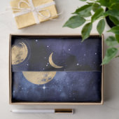 Galaxy Moon Serie Design 6 Tissuepapier (Geschenk)