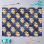 Galaxy Moon Serie Ontwerp 10 Tissuepapier (Craft)