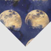 Galaxy Moon Serie Ontwerp 10 Tissuepapier (Detail)