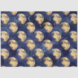 Galaxy Moon Serie Ontwerp 10 Tissuepapier