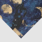 Galaxy Moon Serie Ontwerp 11 Tissuepapier (Detail)