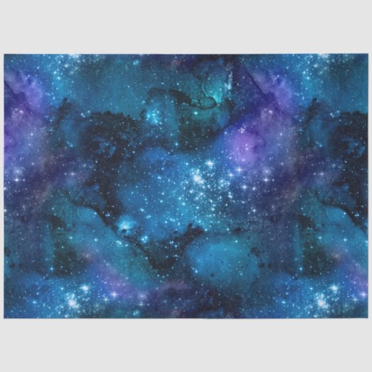Galaxy Moon Serie Ontwerp 12 Tissuepapier (Voorkant)