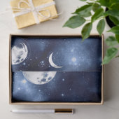 Galaxy Moon Serie Ontwerp 7 Tissuepapier (Geschenk)