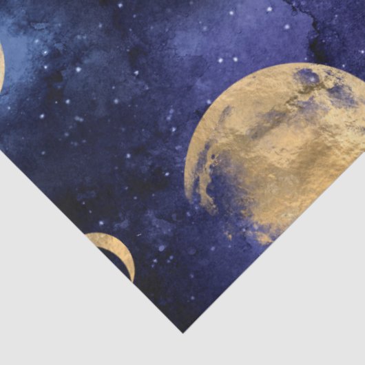 Galaxy Moon Series Design 6 Tissuepapier (Detail)
