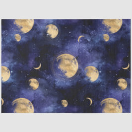 Galaxy Moon Series Design 6 Tissuepapier