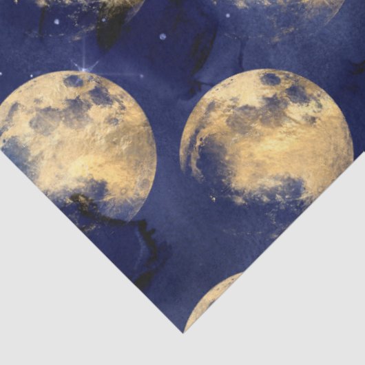 Galaxy Moon Series ontwerp 10 Tissuepapier (Detail)