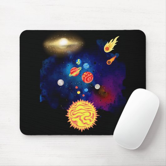 Galaxy mouse pad muismat (Met muis)
