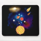 Galaxy mouse pad muismat (Voorkant)