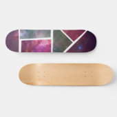 Galaxy Mozaïek Aangepaste Skateboard (Horizontaal)