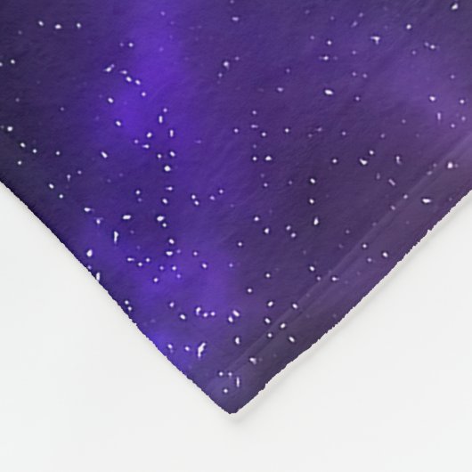 Galaxy Nebula Cat Fleece Blanket Deken (Hoek)