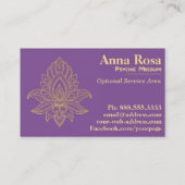 *~ * Galaxy Nebula Cosmic Sacred Hamsa Visitekaartje (Achterkant)