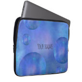 Galaxy Nebula Laptop Sleeve case Custom Name  (Voorkant Rechts)