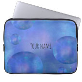 Galaxy Nebula Laptop Sleeve case Custom Name  (Voorkant)