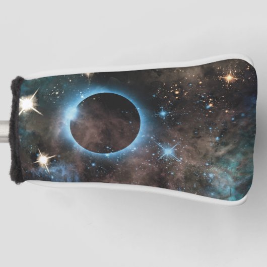 Galaxy Nebula Planet Hubble Telescope Fotografie Golfheadcover (Voorkant)