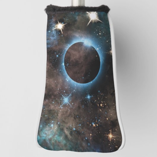 Galaxy Nebula Planet Hubble Telescope Fotografie Golfheadcover (Draai 90)
