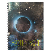 Galaxy Nebula Planet Hubble Telescope Fotografie Notitieboek (Voorkant)