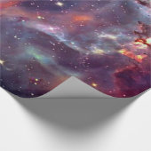 Galaxy Nebula ruimte afbeelding. Cadeaupapier (Hoek)