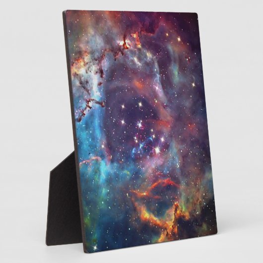 Galaxy Nebula ruimte afbeelding. Fotoplaat (Zijkant)