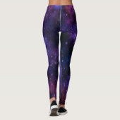 Galaxy Nebula Space-Theme Leggings (Achterkant)