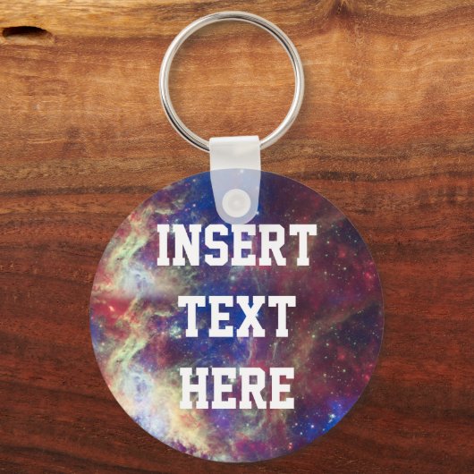 Galaxy Nebula Specialized Astronomy Space Sleutelhanger (Voorkant)