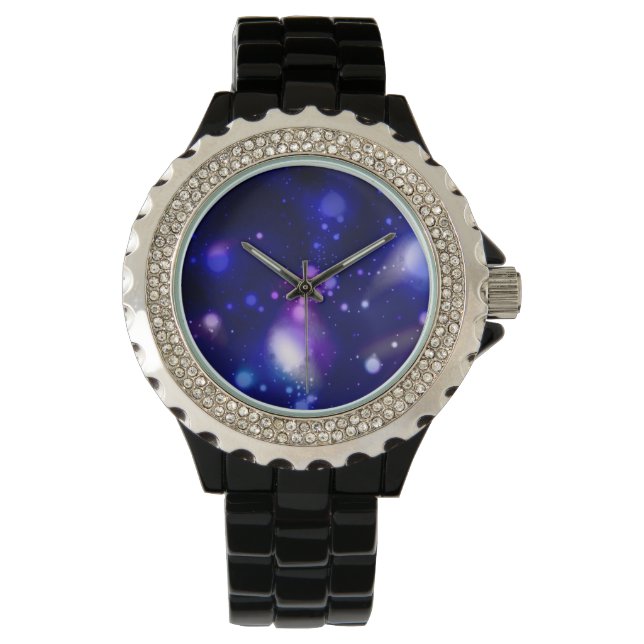 Galaxy Nebula Stars 2 Horloge (Voorkant)