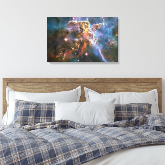 Galaxy Nebula supernova Star-explosie Canvas Afdruk (Insitu (Slaapkamer))