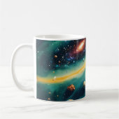 Galaxy / Nebula thema koffie Mok (Links)