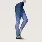 Galaxy Nebula Yoga Broek Ruimte Blauw Leggings (Rechts)