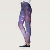 Galaxy Nebula Yoga Broek Ruimte Paarse Leggings (Links)