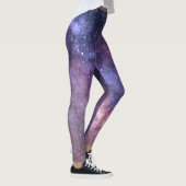 Galaxy Nebula Yoga Broek Ruimte Paarse Leggings (Rechts)
