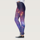 Galaxy Nebula Yoga Broek Ruimte Paarse Leggings (Links)
