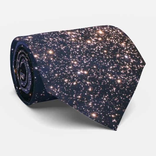 Galaxy Necktie Galaxies Stropdas Milky Way Stropda (Opgerold)