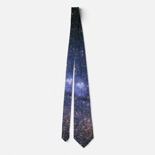 Galaxy Necktie Galaxies Stropdas Milky Way Stropda (Achterkant)
