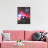 Galaxy Nevel Canvas Muurkunst | Kosmische Ruimtepr Afdruk (Insitu (Woonkamer))