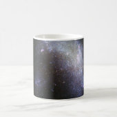 Galaxy NGC 1427A Plunges naar de Fornax Galaxy Koffiemok (Center)