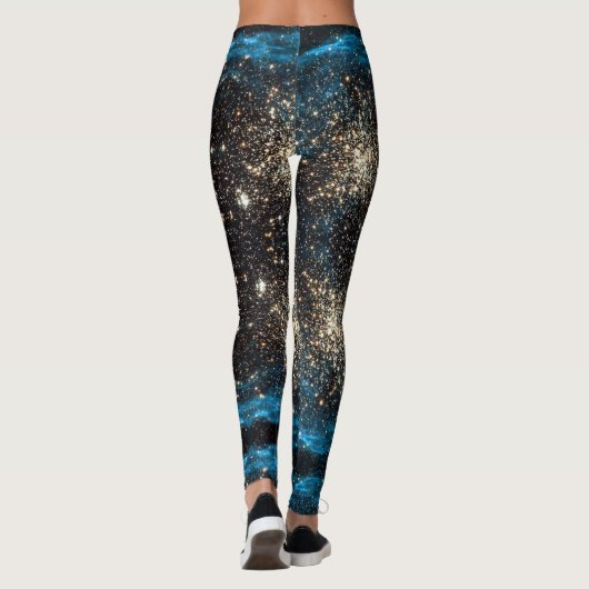 Galaxy NGC 1850 Star Clusters Magellanic Cloud Leggings (Achterkant)
