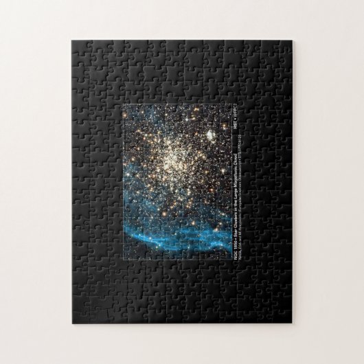 Galaxy NGC 1850 Star Clusters Magellanic Cloud Legpuzzel (Verticaal)