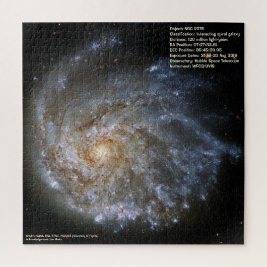 Galaxy (NGC 2276) Jigzaag Puzzle Legpuzzel (Verticaal)