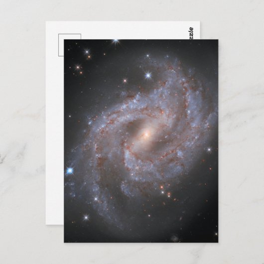 Galaxy NGC 2525 Briefkaart (Voorkant / Achterkant)