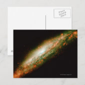 Galaxy NGC 3079 Briefkaart (Voorkant / Achterkant)