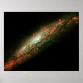 GALAXY NGC 3079 POSTER (Voorkant)
