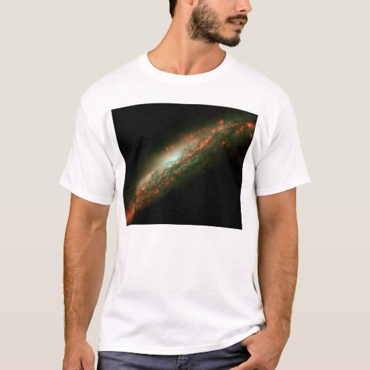Galaxy NGC 3079 T-Shirt (Voorkant)