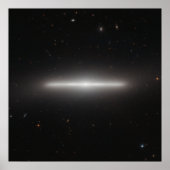 Galaxy NGC 4452 Poster (Voorkant)