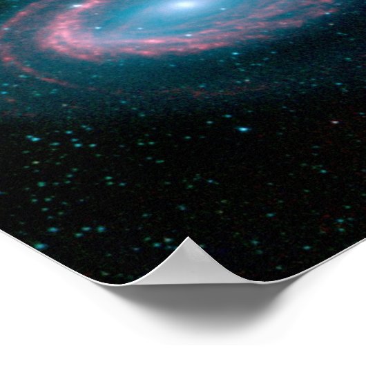 Galaxy NGC 4725 Poster (Hoek)