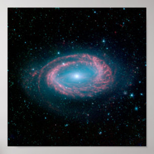 Galaxy NGC 4725 Poster