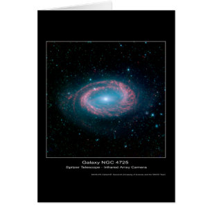 Galaxy NGC 4725 - Spitzer Space Telescope - Infrar