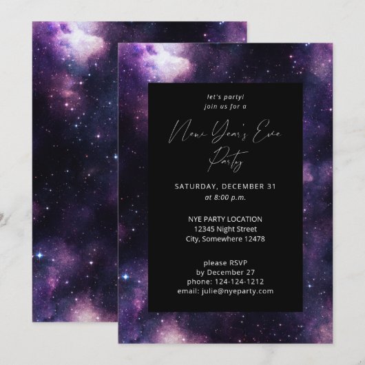 Galaxy nieuwjaarsfeest (Voorkant / Achterkant)