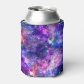 Galaxy Night Print Kosmisch Ontwerp Blikjeskoeler (Blikje Voorkant)