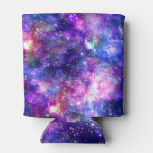 Galaxy Night Print Kosmisch Ontwerp Blikjeskoeler (Achterkant)