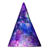 Galaxy Night Print Kosmisch Ontwerp Feesthoedjes (Rechts)